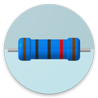 Código de color del resistor icono