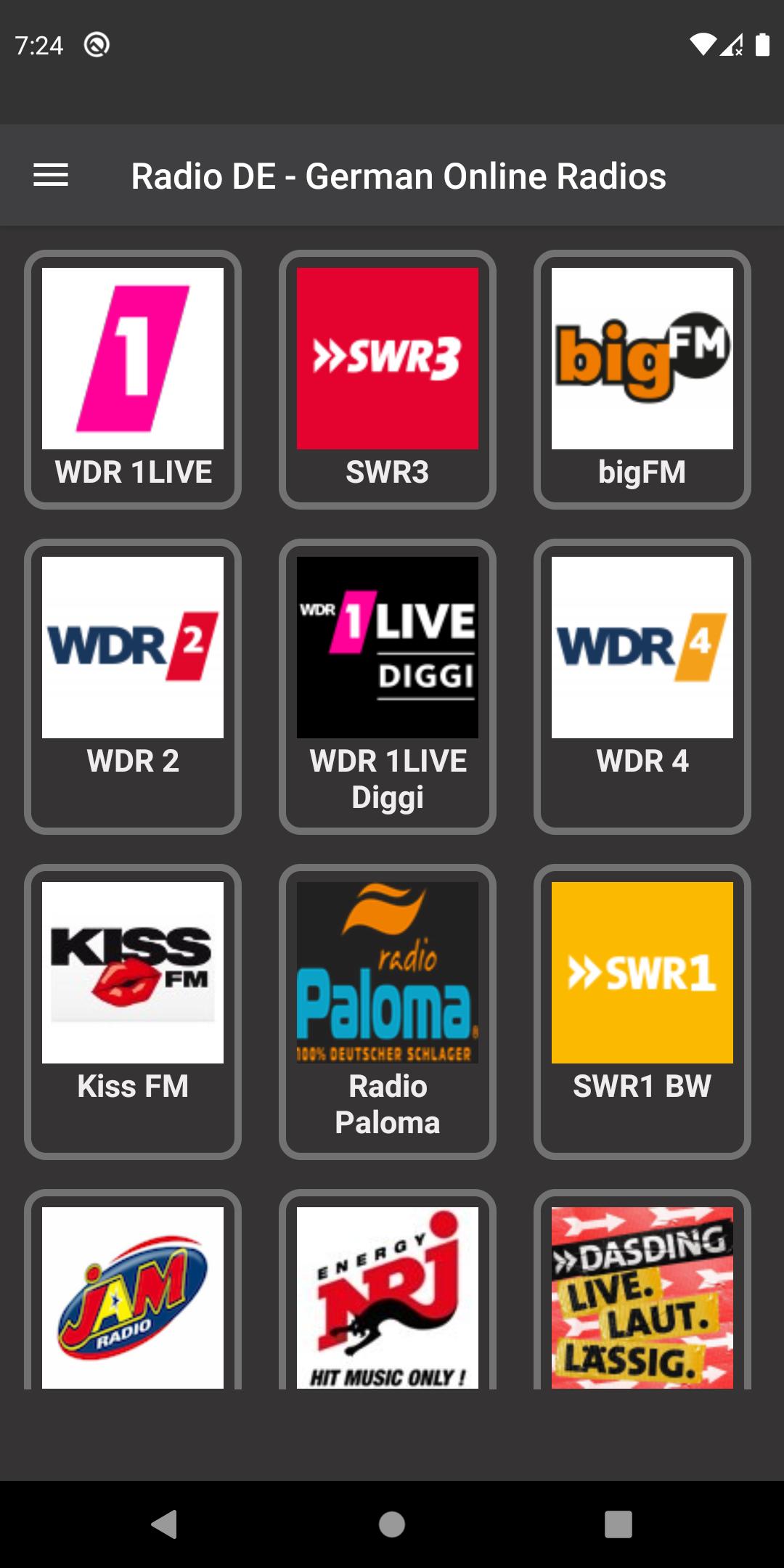 Radio DE: Online Radio Player for Android - APK Download