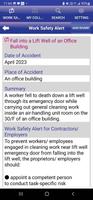 Work Safety Alert capture d'écran 2
