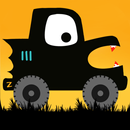 Labo萬聖節汽車兒童遊戲-兒童警車卡車繪畫塗鴉賽車遊戲 APK