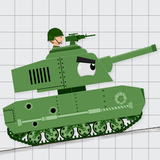 Labo Brick Tank:Kids Game icône