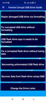 Format Corrupt USB Drive Guide plakat