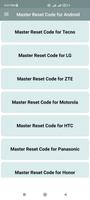Master Reset Code for Android اسکرین شاٹ 3