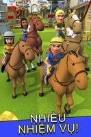 Cartoon Horse Riding ảnh chụp màn hình 2