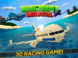 Aircraft Survival Block Planes - Flying Simulator اسکرین شاٹ 3