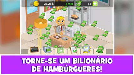 Baixar Burger Clicker Idle: Negócio APK