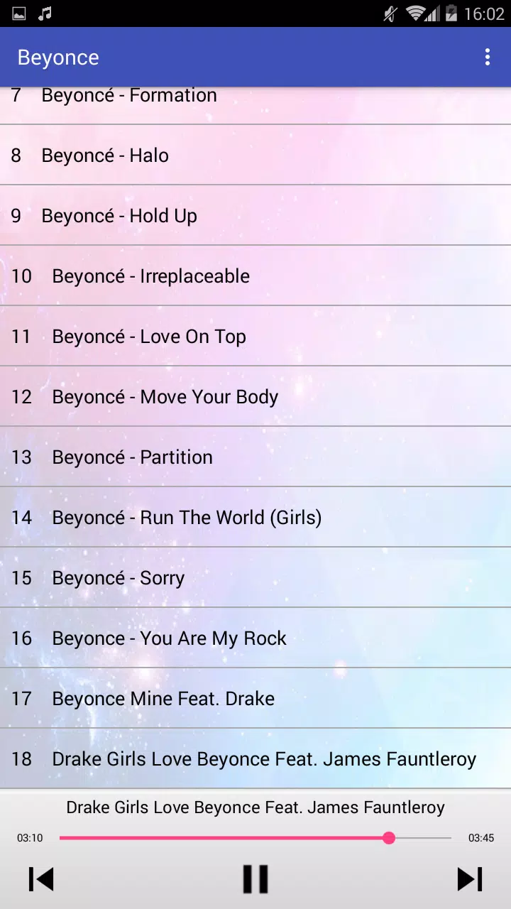 Beyoncé MP3 Music APK for Android Download