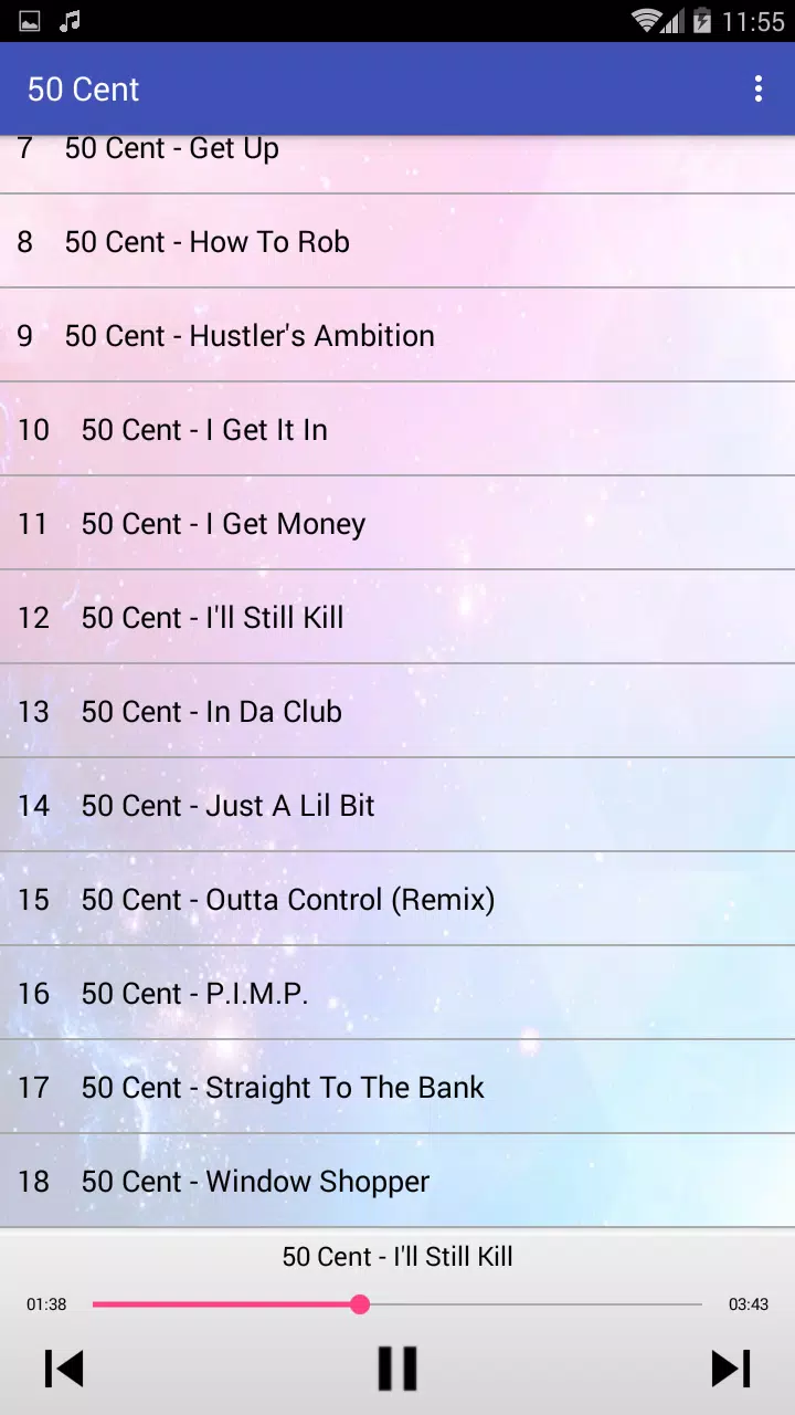 50 Cent MP3 Music Songs APK pour Android Télécharger