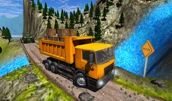 Truck Driver Cargo Poster
