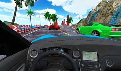 Скачать Turbo Racer 3D APK