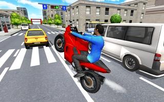 برنامه‌نما Moto Racing 3D عکس از صفحه
