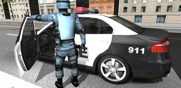 Polizei Fahrer 3D