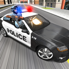 Motorista de Polícia 3D ícone