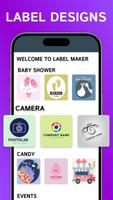 Label Maker : Tags Designer স্ক্রিনশট 1