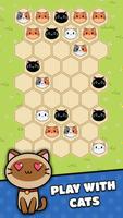 Hex Cat: Cute Puzzle Poster