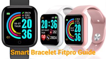 Smart Bracelet Fitpro Guide постер