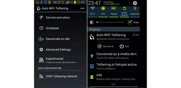 Auto WiFi Tethering