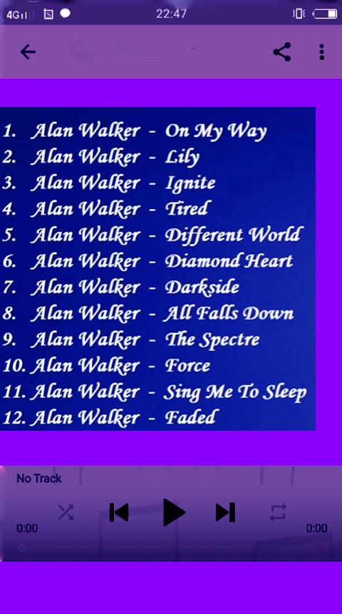 50 Lagu Lily Alan Walker Offline For Android Apk Download - purple fade roblox