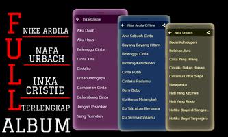 Lagu Nike Ardila & Nafa Urbach Full Album تصوير الشاشة 1