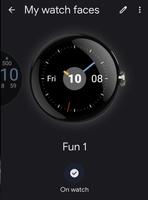 Fun 1 Watch Face for Wear OS ảnh chụp màn hình 1