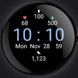 Pixel Maximum Watch Face