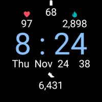 Pixel Maximum Watch Face স্ক্রিনশট 3