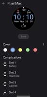 Pixel Maximum Watch Face স্ক্রিনশট 2