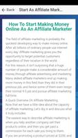 Clickbank Affiliate Marketing App تصوير الشاشة 2