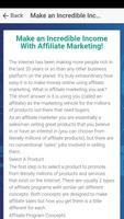 Clickbank Affiliate Marketing App تصوير الشاشة 3