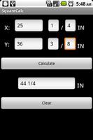 SquareCalc Construction Calc capture d'écran 1