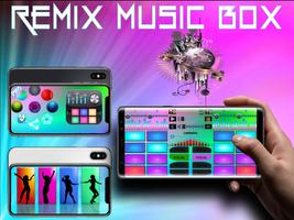 remix muzyka pad plakat