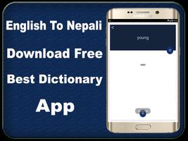 English Nepali Dictionary App পোস্টার