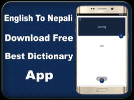 English Nepali Dictionary App الملصق