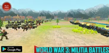 WW 3民兵戰鬥：實時戰略遊戲