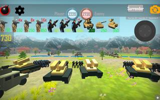 World War 3: Militia Wars RTS captura de pantalla 1