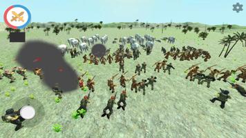 Hunter vs Animal War Simulator Ekran Görüntüsü 3