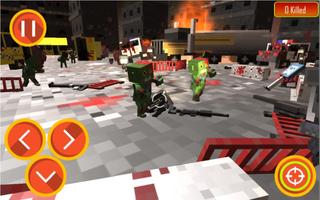 Zombie Shooter Craft Survival capture d'écran 3