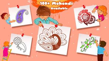 3 Schermata Learn Mehndi Design for Kids