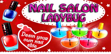 Fashion Ladybug Nail Salon