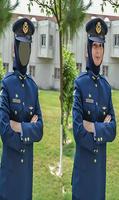 Lady Pilot Army Officer Uniform Photo Editor screenshot 1