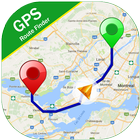 Localisation GPS et Carte icône