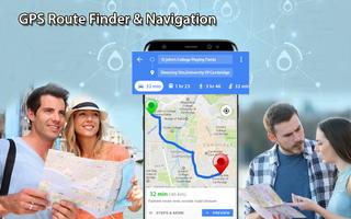 Maps Navigation and Directions पोस्टर