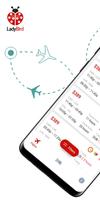 LadyBird: Cheap Flight & Hotel Booking Affiche