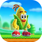 Woolly Corn Adventures World أيقونة