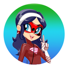 Ladybug Fashion and Miraculous dress up cat noir icon