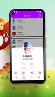 LadyBug Fake Video Call تصوير الشاشة 1