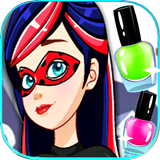 Nail Salon Ladybug Game icône