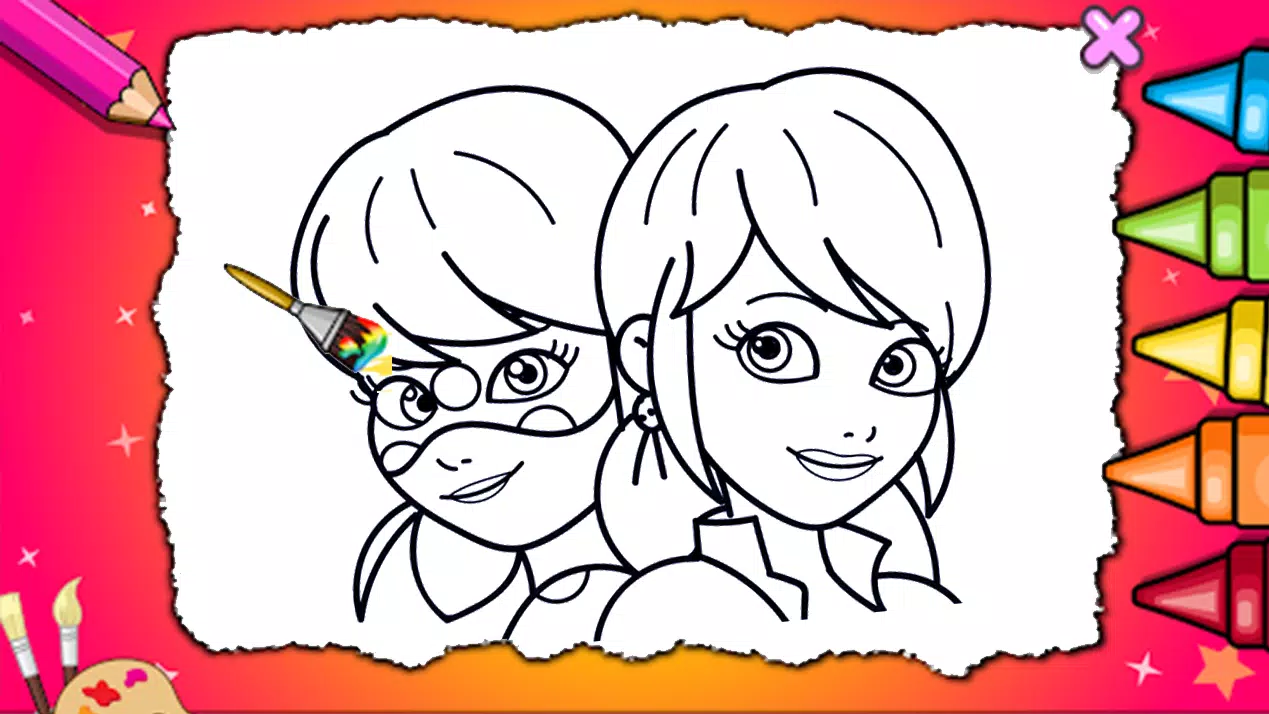 New Miraculous coloring game