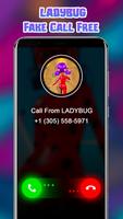 Ladybug Live Call & Prank Chat capture d'écran 1