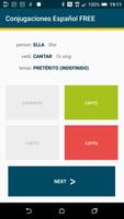 1 Schermata ConJuegaTion Spanish Verbs